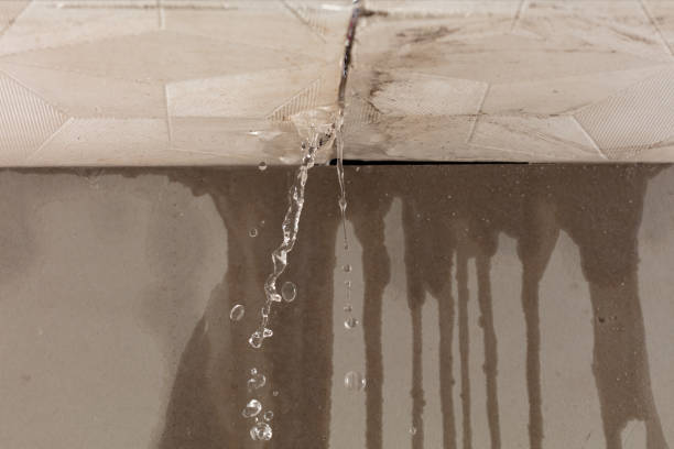 Professional Flood Damage Cleanup technician working in Calliham, TX